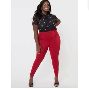 Unique Vintage High Waist Pin Up Melody Pants